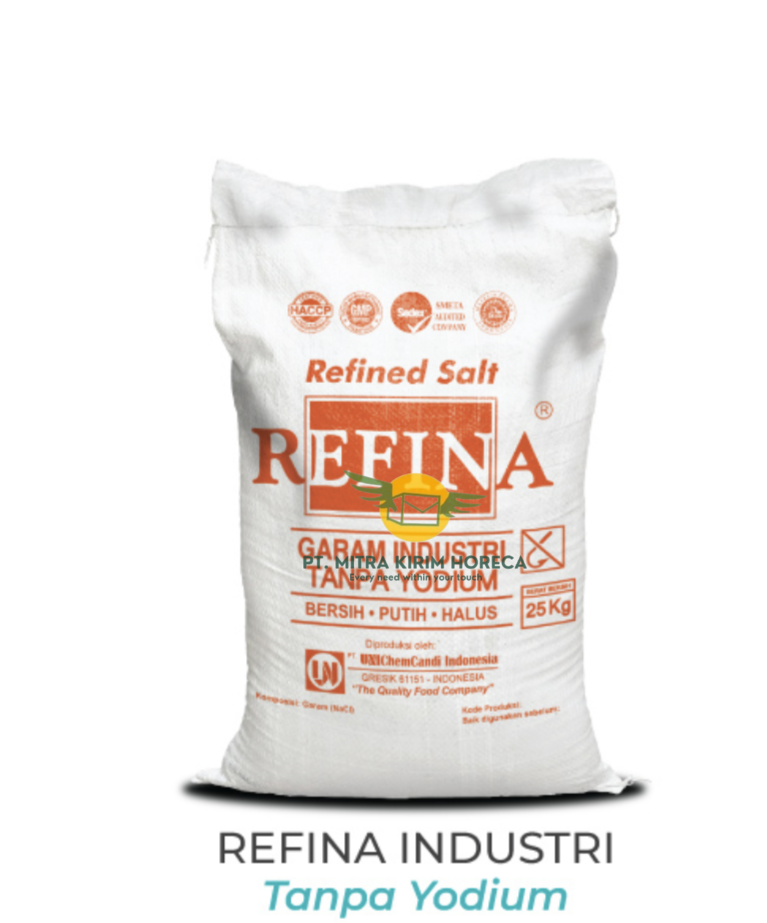 Garam Refina Industri Tanpa Yodium